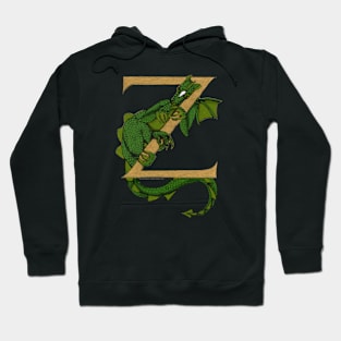 Green Dragon Letter Z 2023 Hoodie